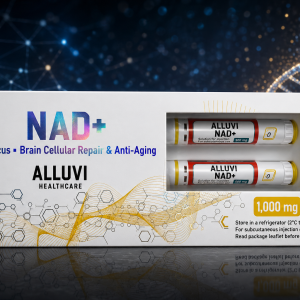 NAD+ 1,000mg supplement vial for cellular energy and longevity support